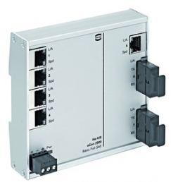 Ethernet Switch, unmanaged, 7 Ports, 1 Gbit/s, 24-48 VDC, 24024052210