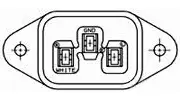206637-1 AMP Gerätesteckverbinder