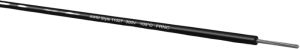 mPPe-Schaltlitze, halogenfrei, UL-Style 11027, 0,14 mm², AWG 26/7, schwarz, Außen-Ø 0,95 mm