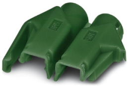 RJ45-Knickschutztülle, grün, für Kabeldurchmesser bis 7 mm, 1654756