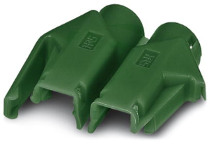 RJ45-Knickschutztülle für Kabeldurchmesser bis 7 mm, grün, 1654756