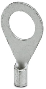 Unisolierter Ringkabelschuh, 1,5-2,5 mm², AWG 18 bis 14, 8.4 mm, M8, metall