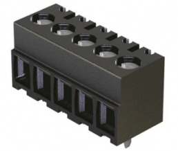 Leiterplattensteckverbinder, 10-polig, RM 3.5 mm, gerade, schwarz, 14021014402000