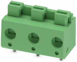 Leiterplattenklemme, 3-polig, RM 7.5 mm, 0,14-2,5 mm², 16 A, Federklemmanschluss, grün, 1703084