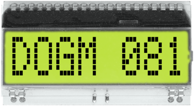 EA DOGM081E-A DISPLAY VISIONS LCD-Module