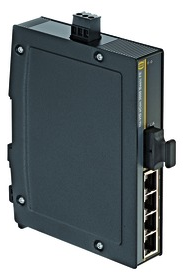 Ethernet Switch, unmanaged, 5 Ports, 100 Mbit/s, 24-48 VDC, 24030041100
