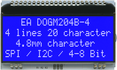 EA DOGM204B-A DISPLAY VISIONS LCD-Module