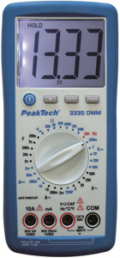 Digital-Multimeter P 3335, 10 A(DC), 10 A(AC), 600 VDC, 600 VAC, 1 pF bis 200 µF, CAT III 600 V