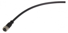 Sensor-Aktor Kabel, M12-Kabeldose, gerade auf offenes Ende, 12-polig, 10 m, PUR, schwarz, 21348500C78100