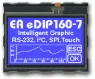 EA EDIP160B-7LW DISPLAY VISIONS LCD-Module