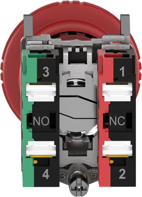 XB4BS84455 Schneider Electric Not-Aus-Schalter Bild 4
