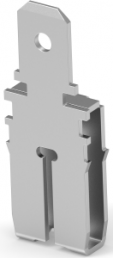 Unisolierte Flachsteckhülse, 4,78 x 0,51 mm, AWG 17,5 bis 16, Messing, verzinnt, 63667-3