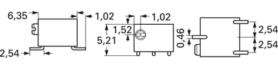 3269P-1-102LF Bourns Electronics GmbH Trimmpotentiometer Bild 2