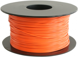 PVC-Schaltdraht, Yv, 0,2 mm², orange, Außen-Ø 1,1 mm