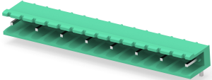 Leiterplattenklemme, 8-polig, RM 10 mm, 0,05-3 mm², 15 A, Stift, grün, 282817-8