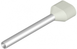 Isolierte Aderendhülse, 0,75 mm², 24 mm/18 mm lang, weiß, 9037250000