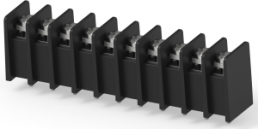 Leiterplattenklemme, 10-polig, 0,326-3,31 mm², 20 A, Schraubanschluss, schwarz, 1-1546734-0