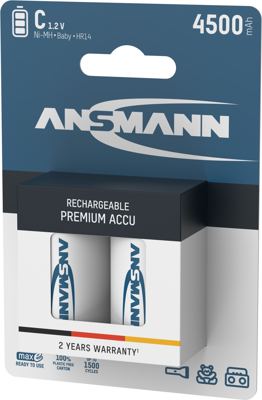 5035352 Ansmann Rundzellen-Akkus, 9V-Block-Akkus Bild 2