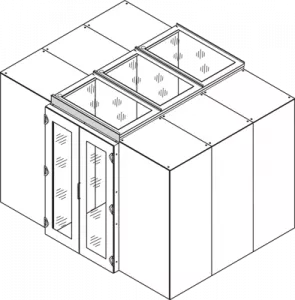 21130-612 SCHROFF Gehäusezubehör