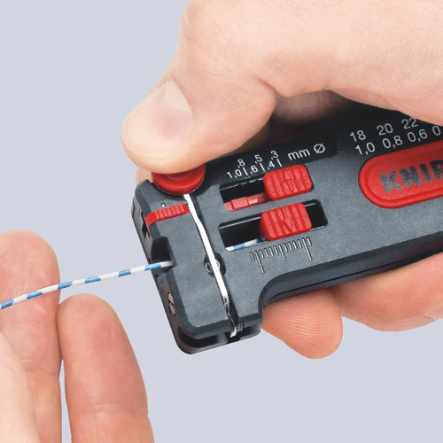 12 80 040 SB Knipex Abisolierzangen, Abmantelungswerkzeuge Bild 2