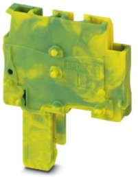 Stecker, Federzuganschluss, 0,08-4,0 mm², 1-polig, 24 A, 6 kV, gelb/grün, 3043242