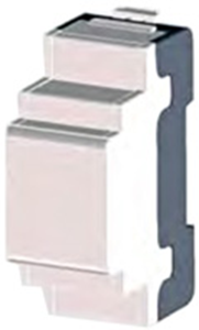 Polycarbonat DIN-Schienen-Gehäuse, (L x B x H) 107 x 58 x 90 mm, lichtgrau, IP30, 449-360-40