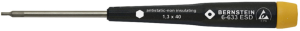 ESD Stiftschlüssel, 1,3 mm, Sechskant, KL 40 mm, L 120 mm, 6-633