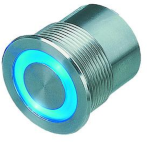 LED-Signalleuchte, grün, Einbau-Ø 16 mm, LED Anzahl: 1