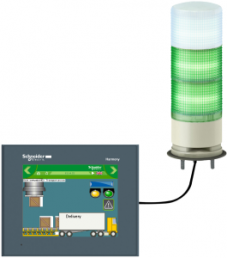 LED-Signalsäule, farblos, 5 VDC, IP54