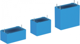 MKP-Folienkondensator, 1 µF, ±5 %, 630 V (DC), PP, 27.5 mm, B32654A6105J000