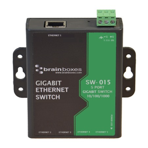 Ethernet Switch, unmanaged, 5 Ports, 5 Gbit/s, 5-30 VDC, SW-015