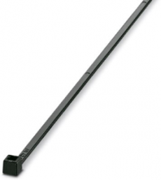 Kabelbinder, Polyamid, (L x B) 160 x 2.6 mm, Bündel-Ø 1 bis 40 mm, schwarz, -40 bis 85 °C
