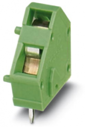Leiterplattenklemme, 1-polig, RM 5 mm, 0,2-2,5 mm², 16 A, Federklemmanschluss, grün, 1732111