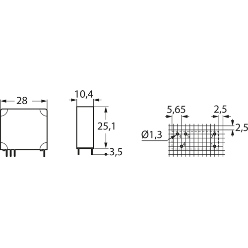 8-1393215-1 Schrack Industrierelais Bild 2