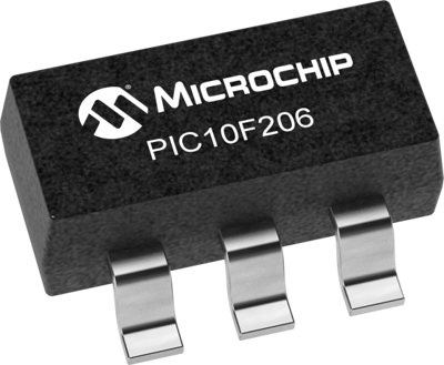 PIC10F206T-I/OT Microchip Microcontroller