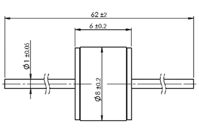 B88069X4301T502 TDK (EPCOS) Gasentladeröhren Bild 2