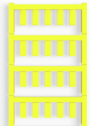 Polyamid Gerätemarkierer, (L x B) 15 x 6 mm, gelb, 200 Stk