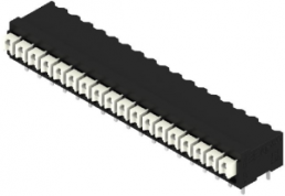 Leiterplattenklemme, 18-polig, RM 3.5 mm, 0,13-1,5 mm², 12 A, Federklemmanschluss, schwarz, 1870430000