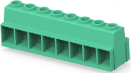 Leiterplattenklemme, 8-polig, RM 15 mm, 0,5-41 mm², 130 A, Schraubanschluss, grün, 1986714-8