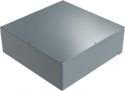 Aluminium EX-Gehäuse, (L x B x H) 600 x 600 x 202 mm, grau (RAL 7001), IP66, 256060200