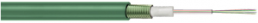 LWL-Kabel, Multimode 50/125 µm, Fasern: 12, OM3, LSZH, grün, halogenfrei, 27500312