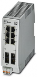 Ethernet Switch, managed, 8 Ports, 100 Mbit/s, 24 VDC, 2702330