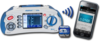 P 2755 PeakTech VDE-Tester, Installationstester, Isolationsmessgeräte Bild 1