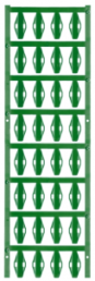 Polyamid Kabelmarkierer, beschriftbar, (B x H) 23 x 11 mm, max. Bündel-Ø 40 mm, grün, 1007590000
