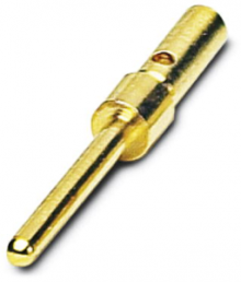 Stiftkontakt, 0,2-0,5 mm², AWG 24-20, Crimpanschluss, vergoldet, 1689556