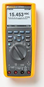 TRMS Digital-Multimeter FLUKE 287/EUR, 10 A(DC), 10 A(AC), 1000 VDC, 1000 VAC, 1 pF bis 100 mF, CAT III 1000 V, CAT IV 600 V