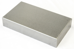 Aluminium Gehäuse, (L x B x H) 203 x 114 x 38 mm, natur, 1444-84515