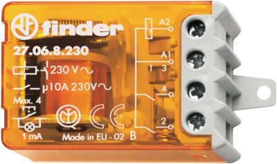 27.06.8.230.0000 Finder Stromstoßschalter und Dimmer