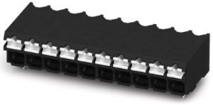 Leiterplattenklemme, 7-polig, RM 3.5 mm, 0,2-1,5 mm², 25 A, Federklemmanschluss, schwarz, 1824572