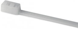 Kabelbinder mit doppeltem Verschlusskopf, Polyamid, (L x B) 210 x 4.7 mm, Bündel-Ø 1.6 bis 38 mm, grau, -40 bis 150 °C